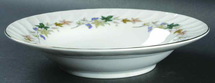 Spring Time Rim Soup Bowl by Fine China of Japan-1