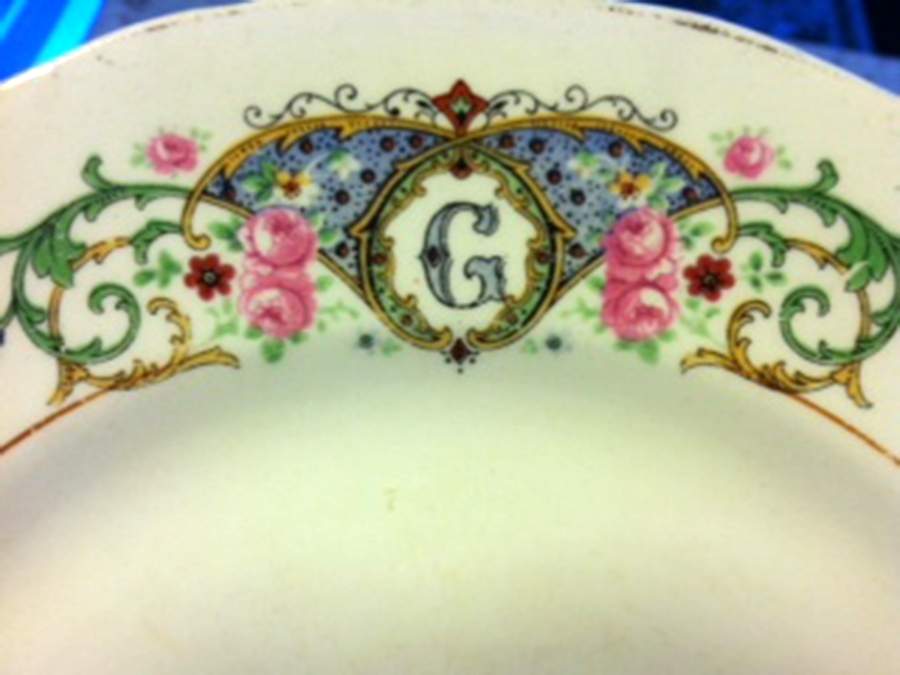 FC22 Dinner Plate by FC Co - French China-1