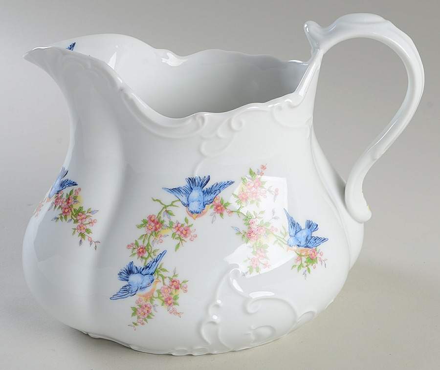 Bluebird (Matthew 6:26) 64 Oz Pitcher by Furnari's-1