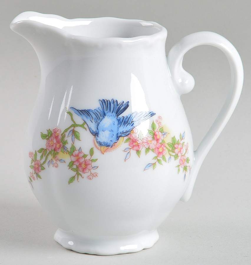 Bluebird (Matthew 6:26) Creamer by Furnari's-1