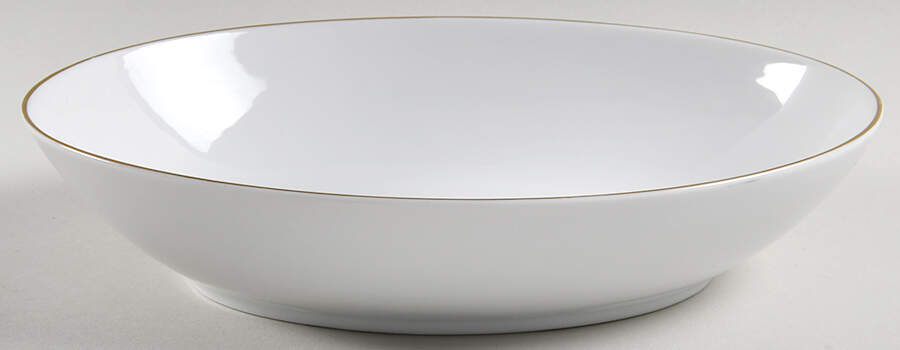 700g 10" Oval Vegetable Bowl by Fukagawa-1
