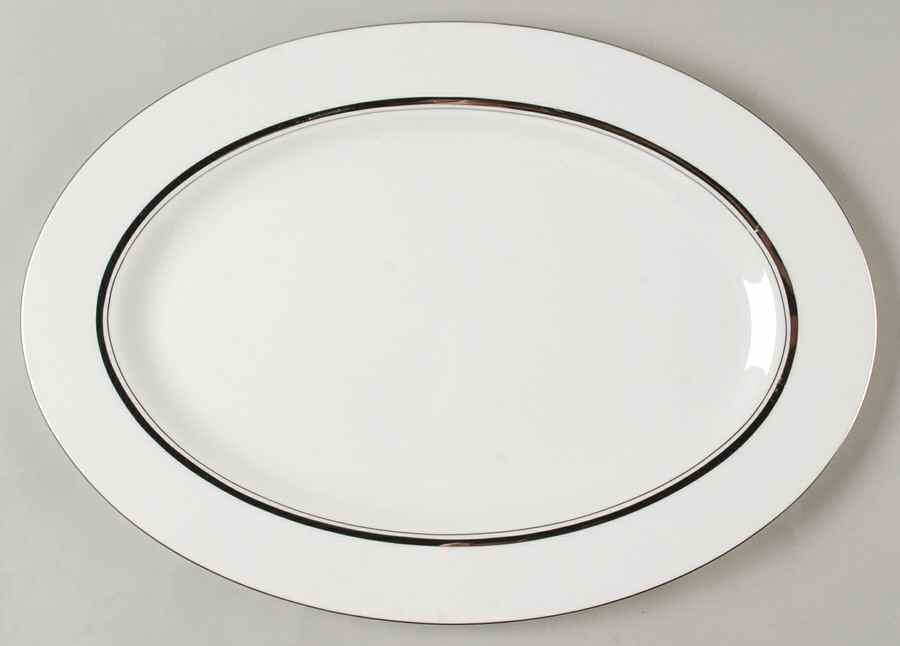 Winthrop 14" Oval Serving Platter by Fukagawa-1