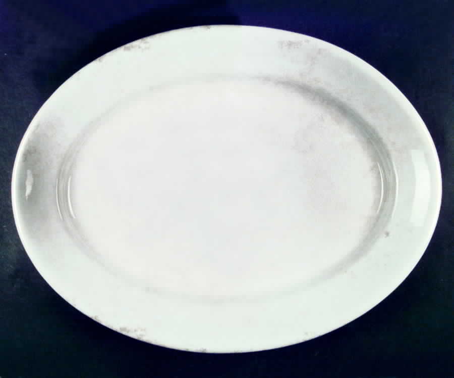 FUL3 18" Oval Serving Platter by Furnivals-1