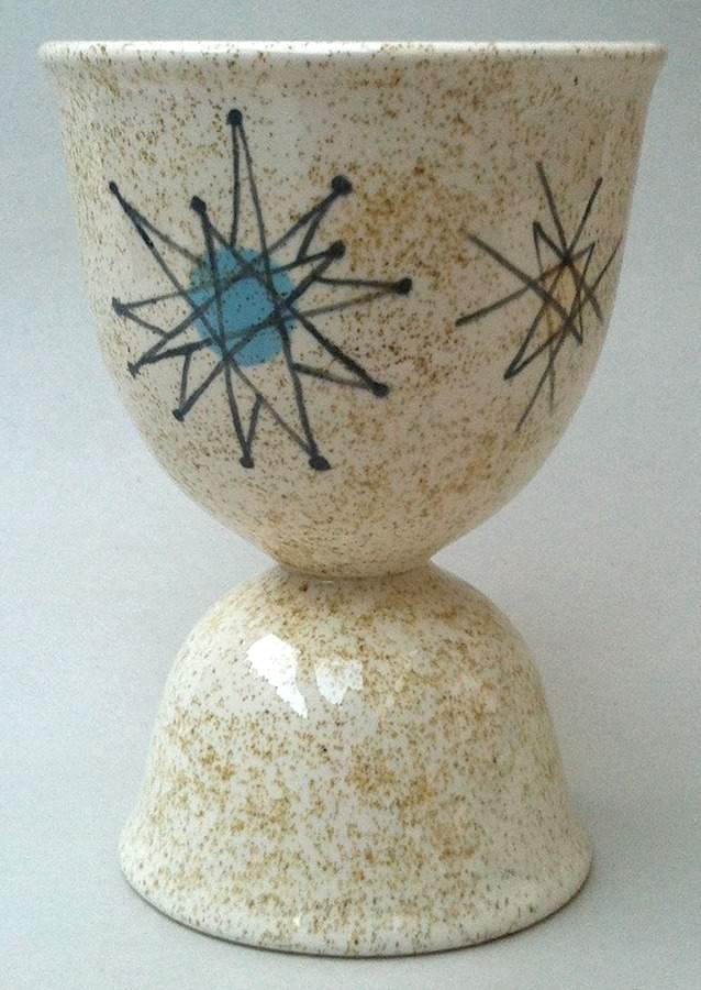 Stars, The Double Egg Cup by Faienceries Continentales-1