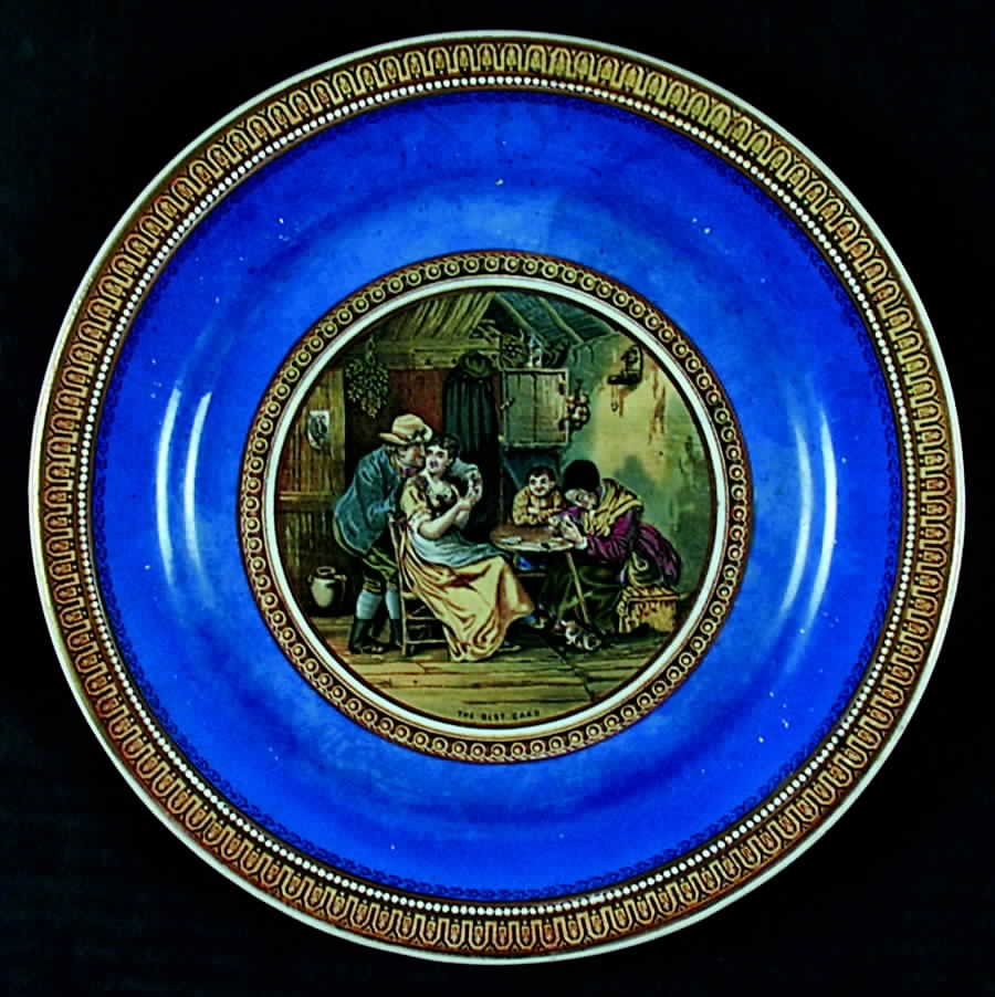 123 Salad Plate by F & R Pratt-1