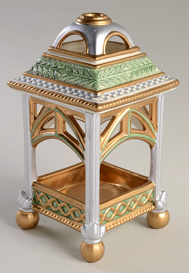 Gregorian Collection Candle Votive & Lid by Fitz and Floyd-1
