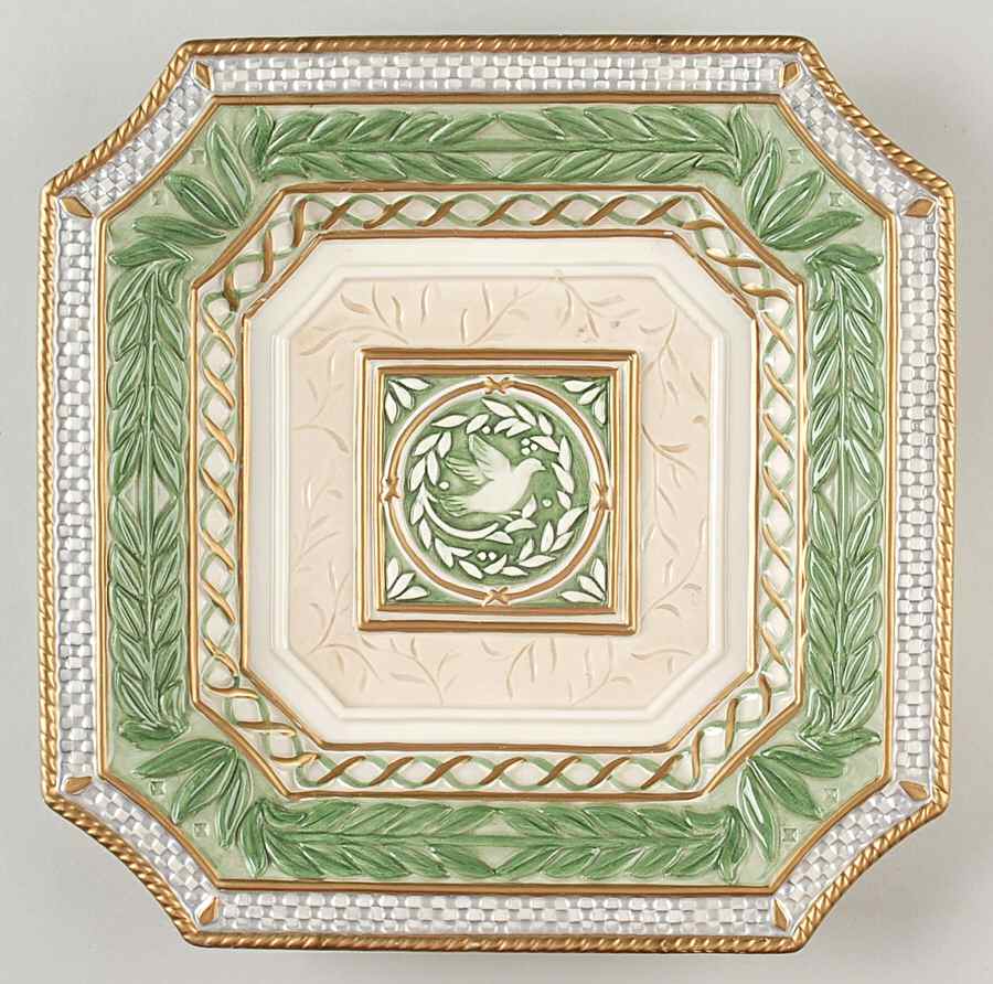 Gregorian Collection Canape Plate by Fitz and Floyd-1