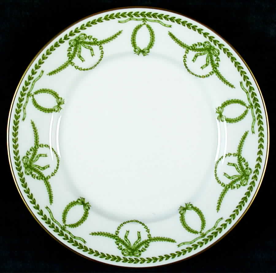 Cheverny Green Bread & Butter Plate by Faberge-1