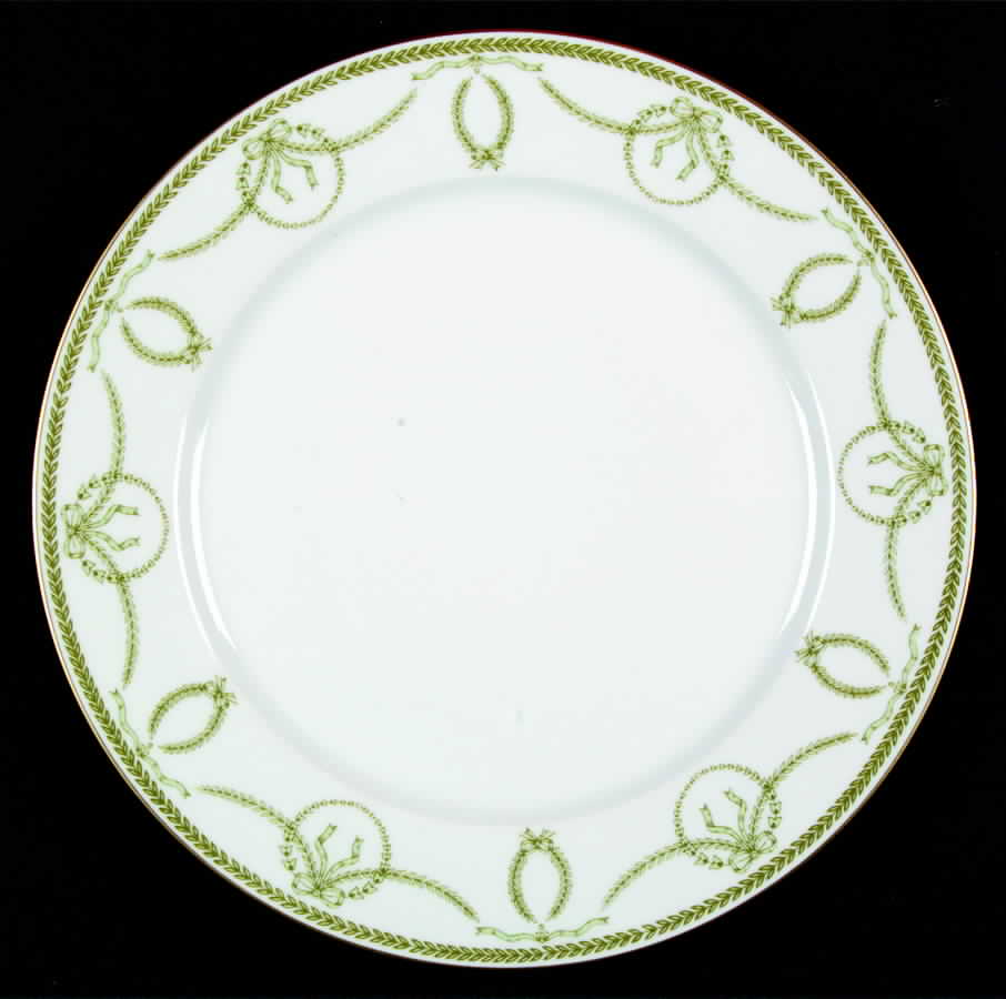 Cheverny Green Dinner Plate by Faberge-1