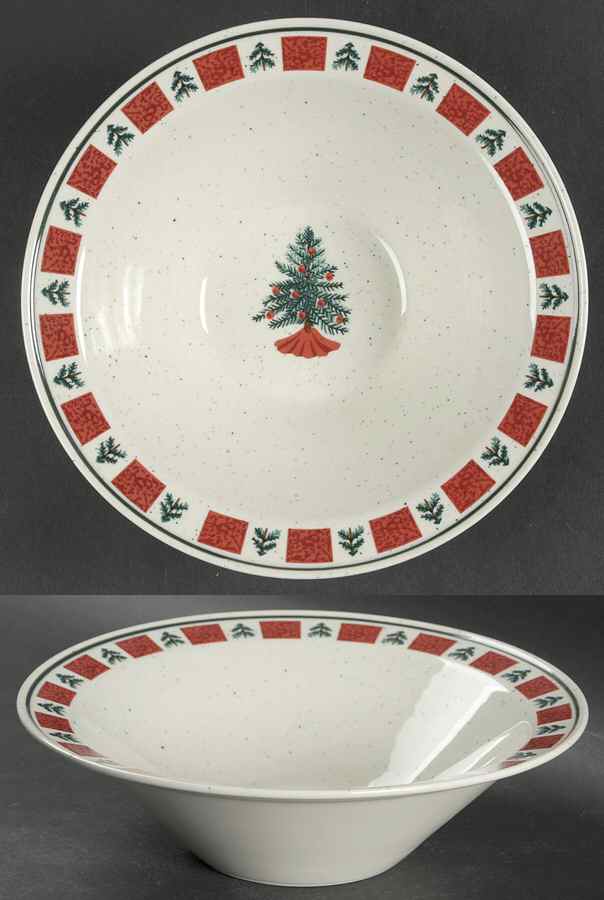 Holiday Rim Cereal Bowl by Folkcraft-1