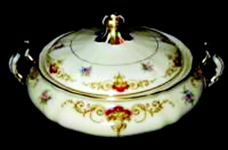 FR158 Round Covered Vegetable by Franconia-Krautheim & Adelburg-1