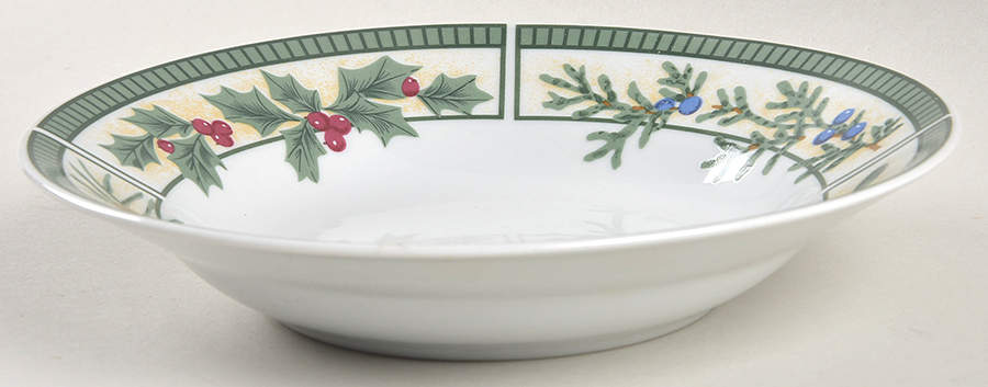 Wintergreen Rim Soup Bowl by Fairfield-1