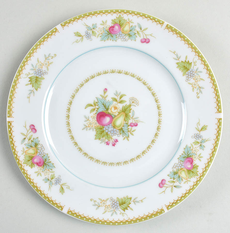 Cornucopia Salad Plate by Fine China of Japan-1
