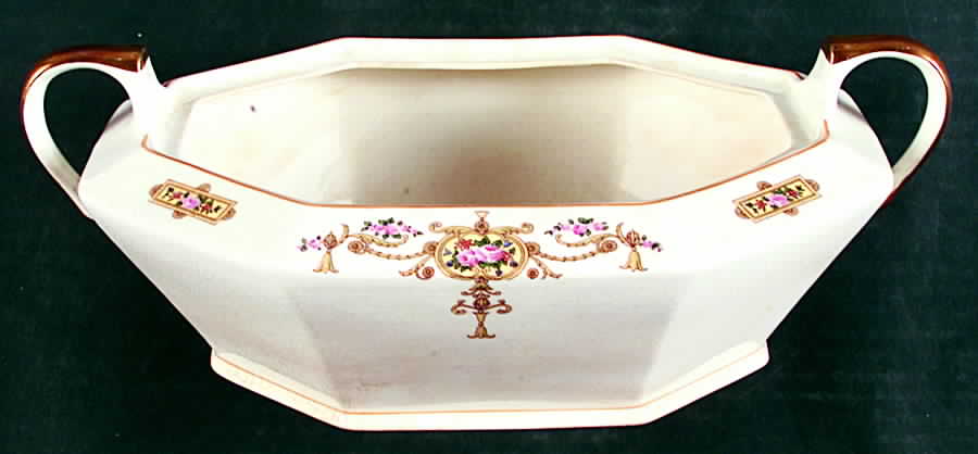 French Belclair Oval Covered Vegetable by FC Co - French China-1