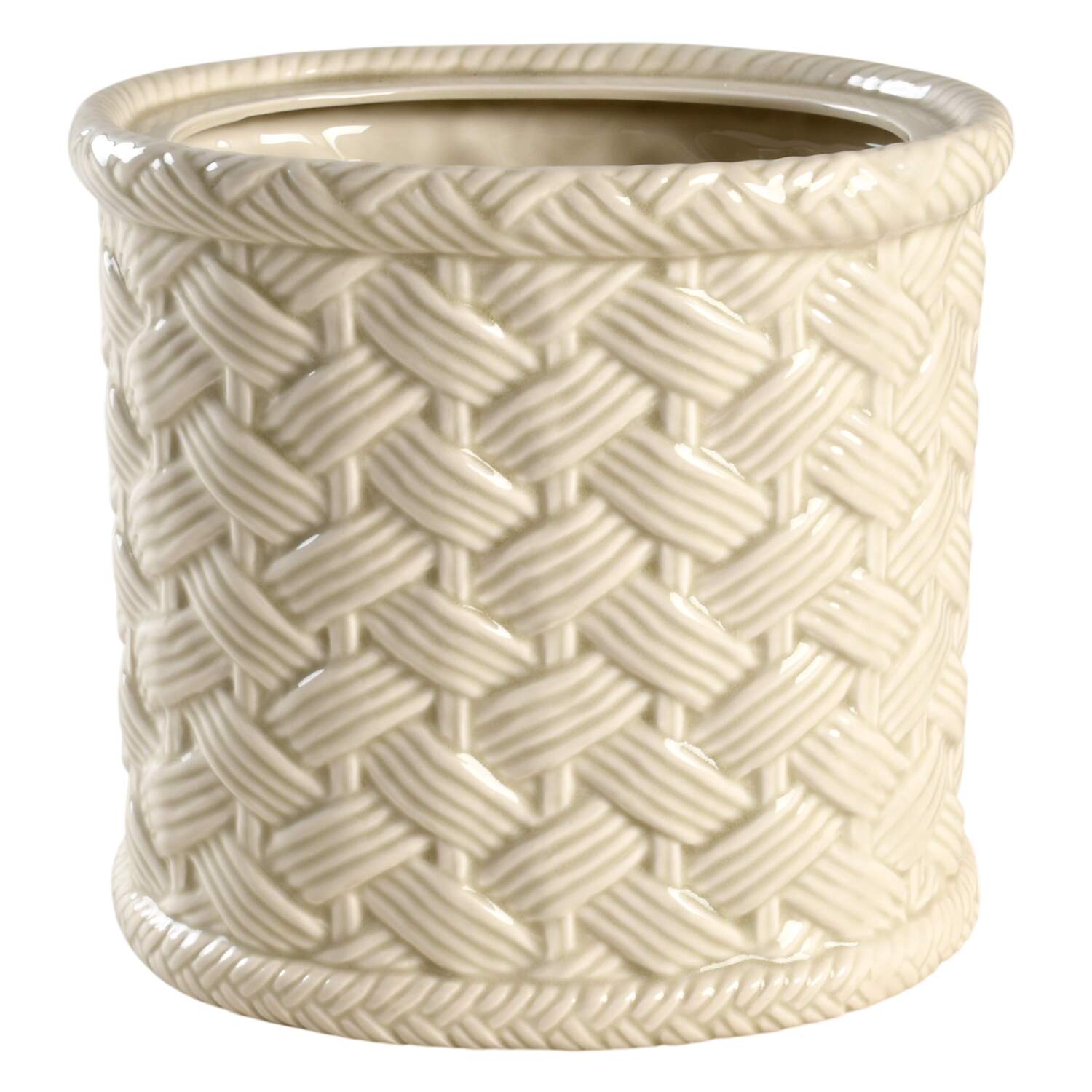 Autumn Leaves Large Canister No Lid by Fitz and Floyd-1