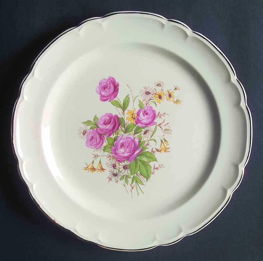 FSX98 Dinner Plate by French Saxon-1