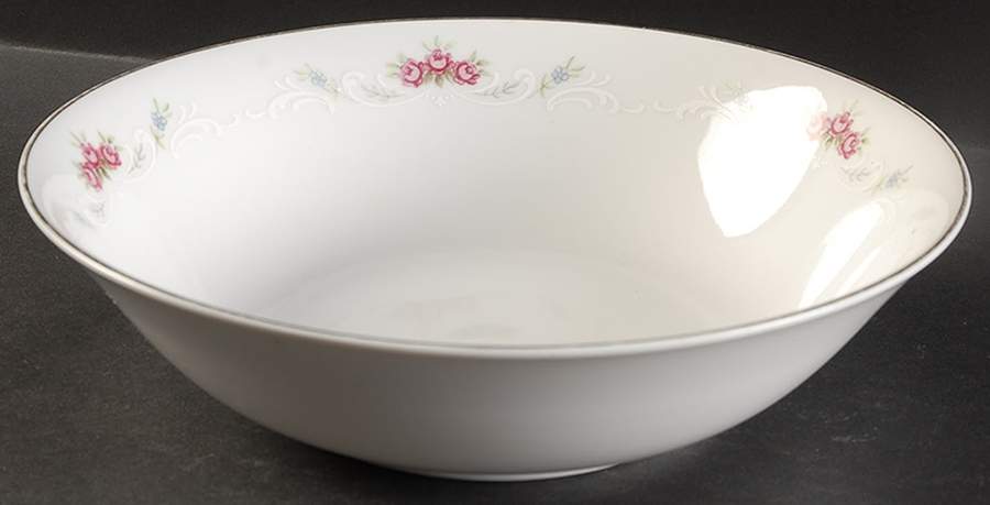 Trellis 9" Round Vegetable Bowl by Fine China of Japan-1