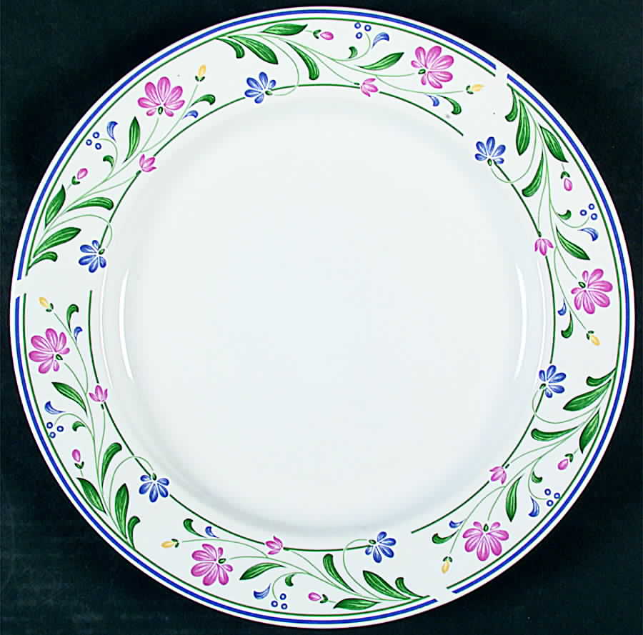 Brandywine (White Background) Dinner Plate by Farberware-1