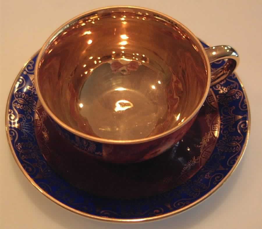 7026 Flat Cup & Saucer Set by Franconia-Krautheim & Adelburg-1