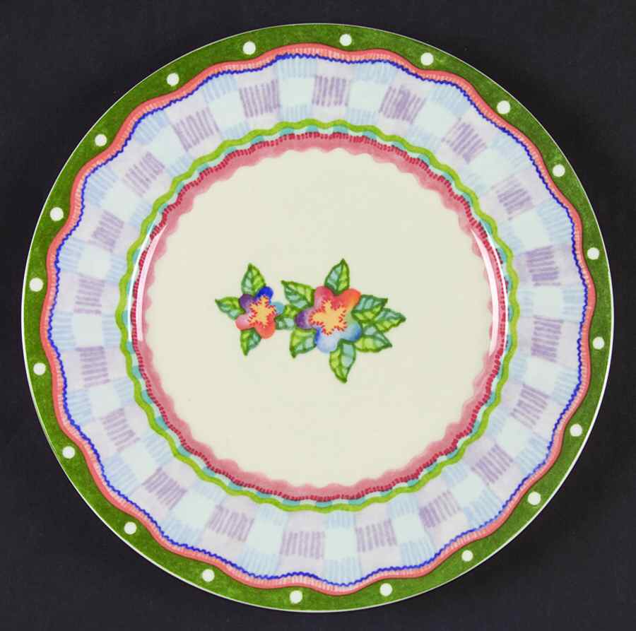 Gypsy Chicks Salad Plate by Fitz and Floyd-1
