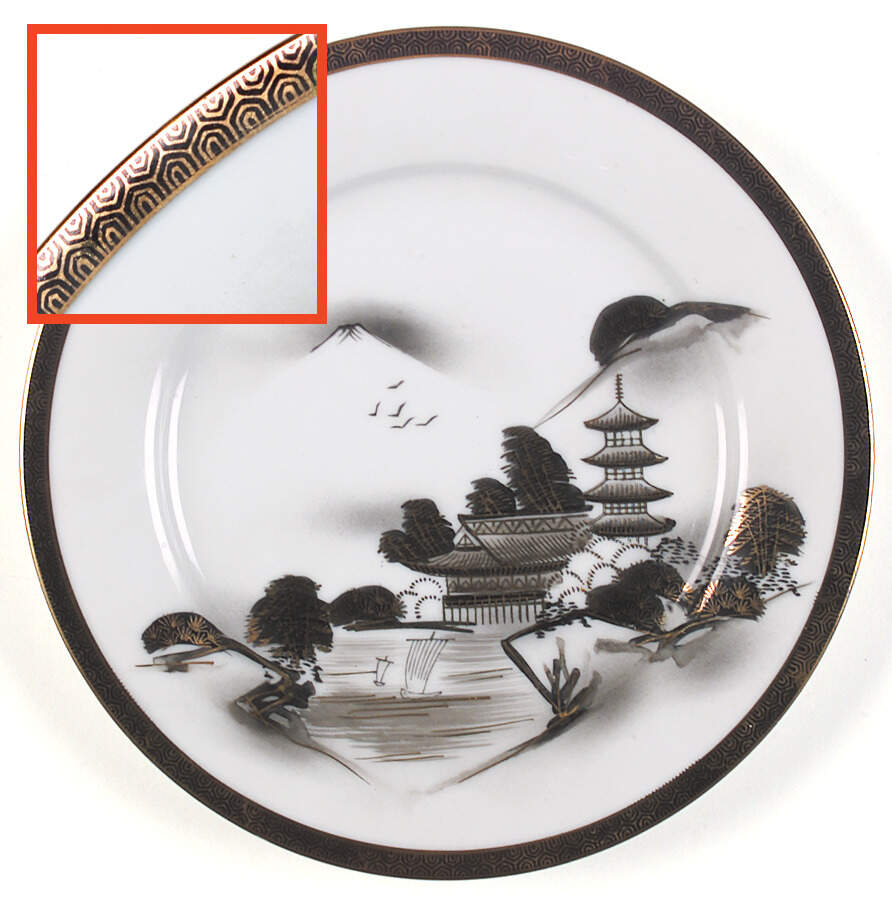 FST3 Salad Plate by First China (Japan)-1