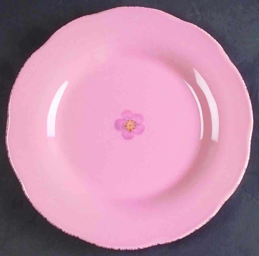 Flora Rosa (Pink) Salad Plate by Franciscan-1