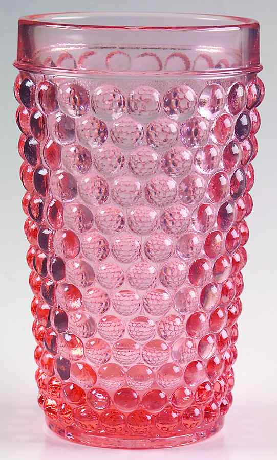 Flora Rosa (Pink) Glassware Tall Tumbler by Franciscan-1