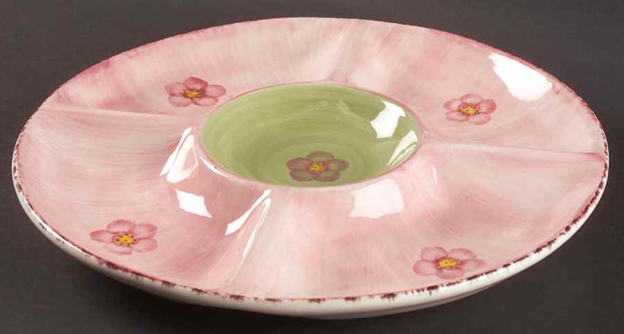 Flora Accessories 1 Piece Chip & Dip by Franciscan-1