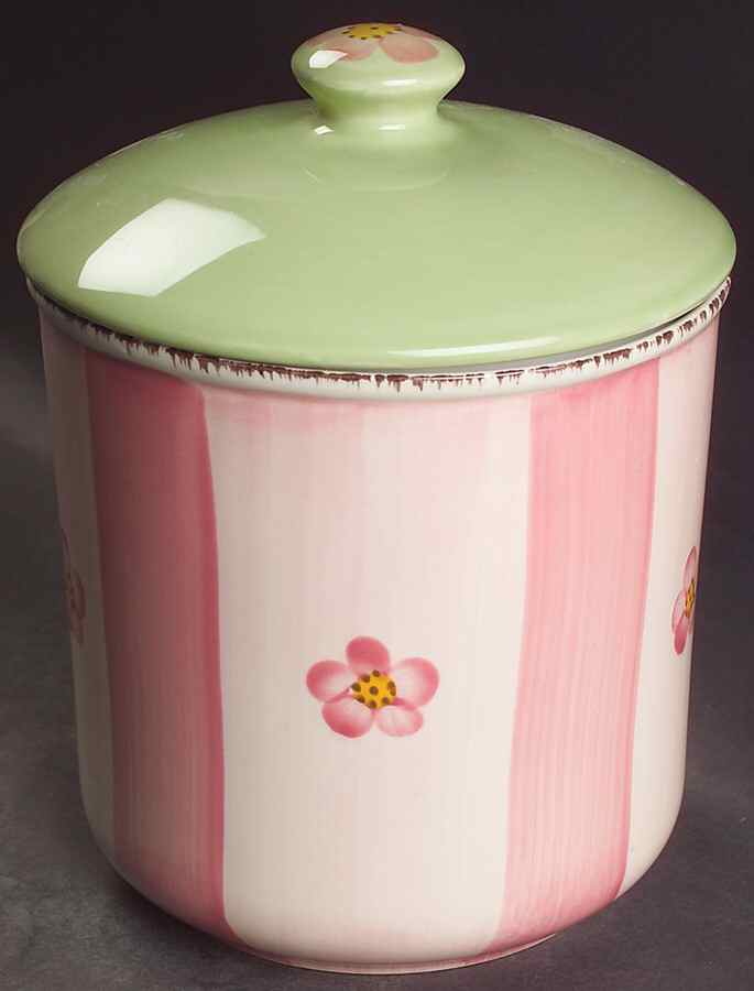 Flora Accessories Large Canister & Lid by Franciscan-1