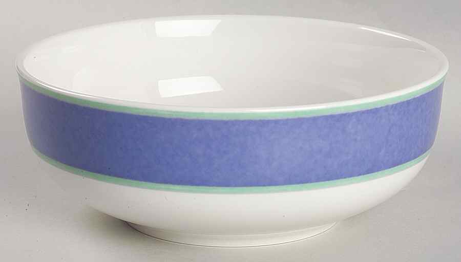 Correlations Blue Soup/Cereal Bowl by Fitz and Floyd-1