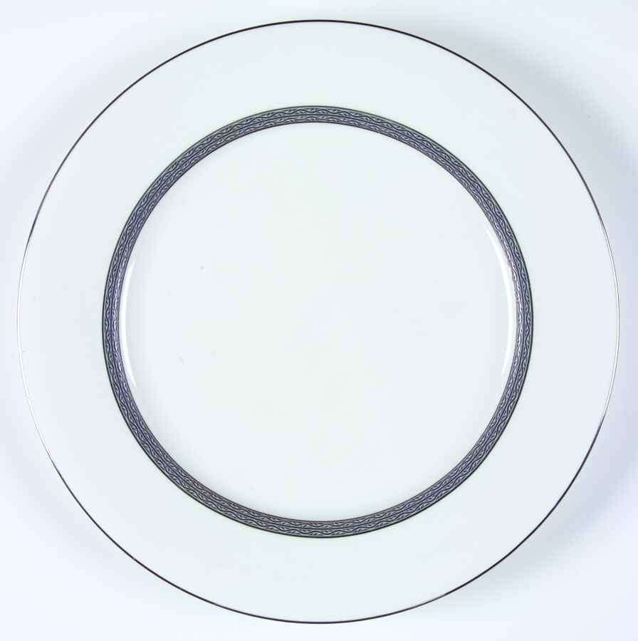 Dynasty Platinum Dinner Plate by Farberware-1