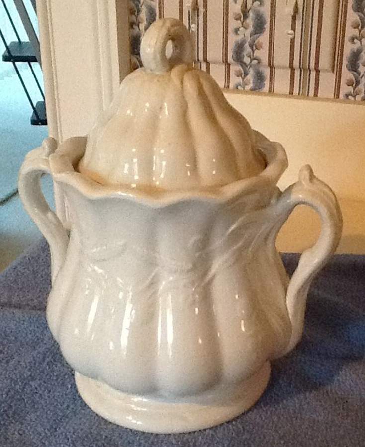 Wheat Sugar Bowl & Lid by Ford-Challinor-1