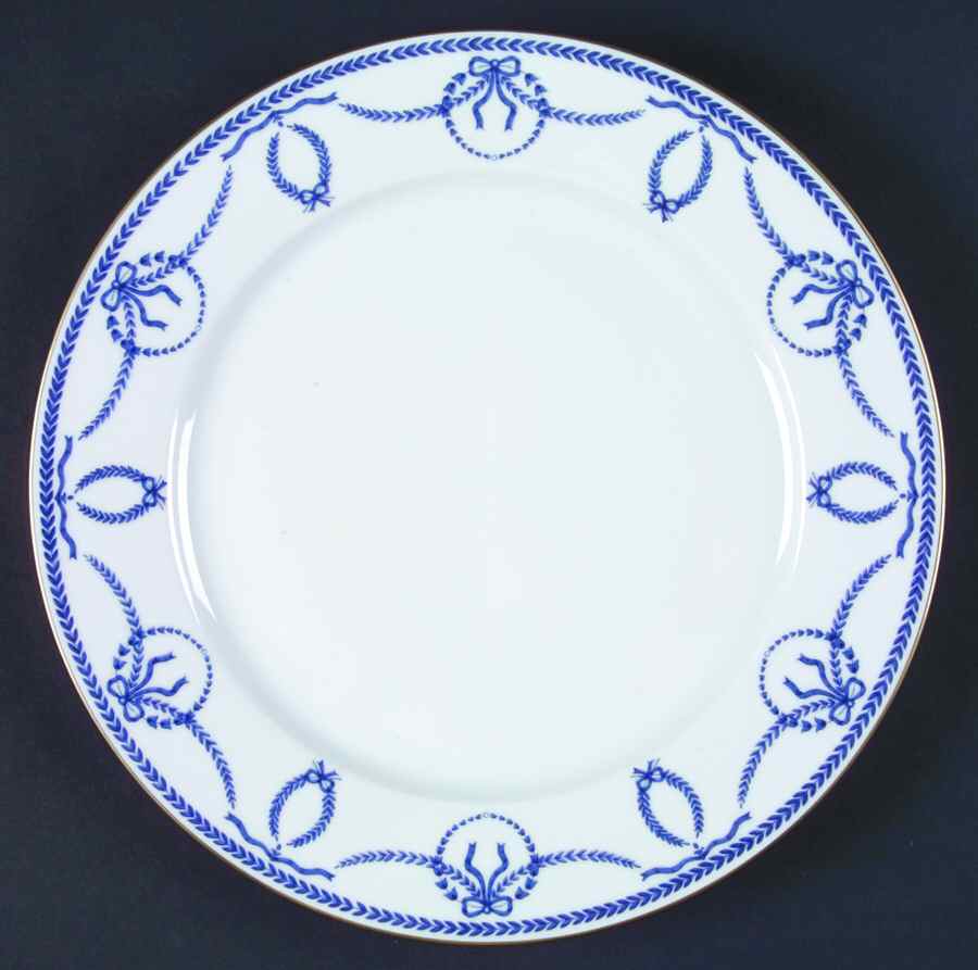 Cheverny Blue Dinner Plate by Faberge-1