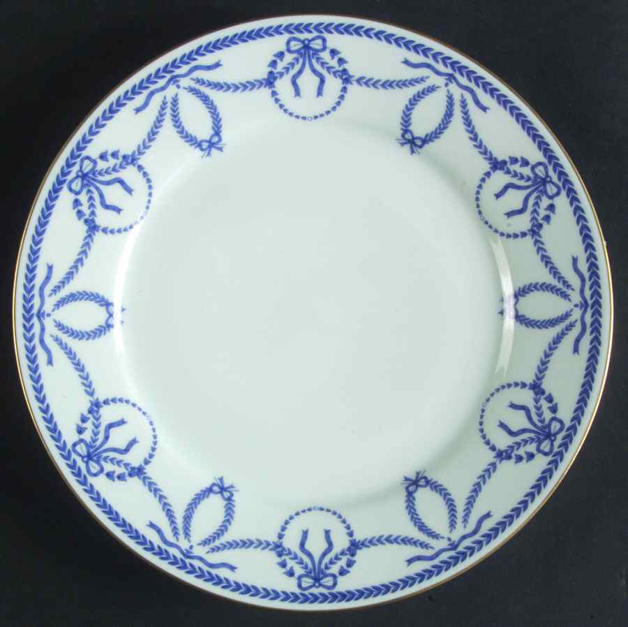 Cheverny Blue Salad Plate by Faberge-1