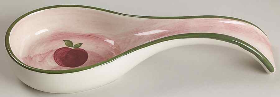 Apple Pie Spoon Rest/Holder (Holds 1 Spoon) by Franciscan-1