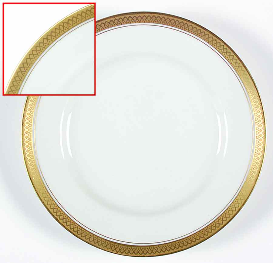 Fr178 Bread & Butter Plate by Franconia-Krautheim & Adelburg-1