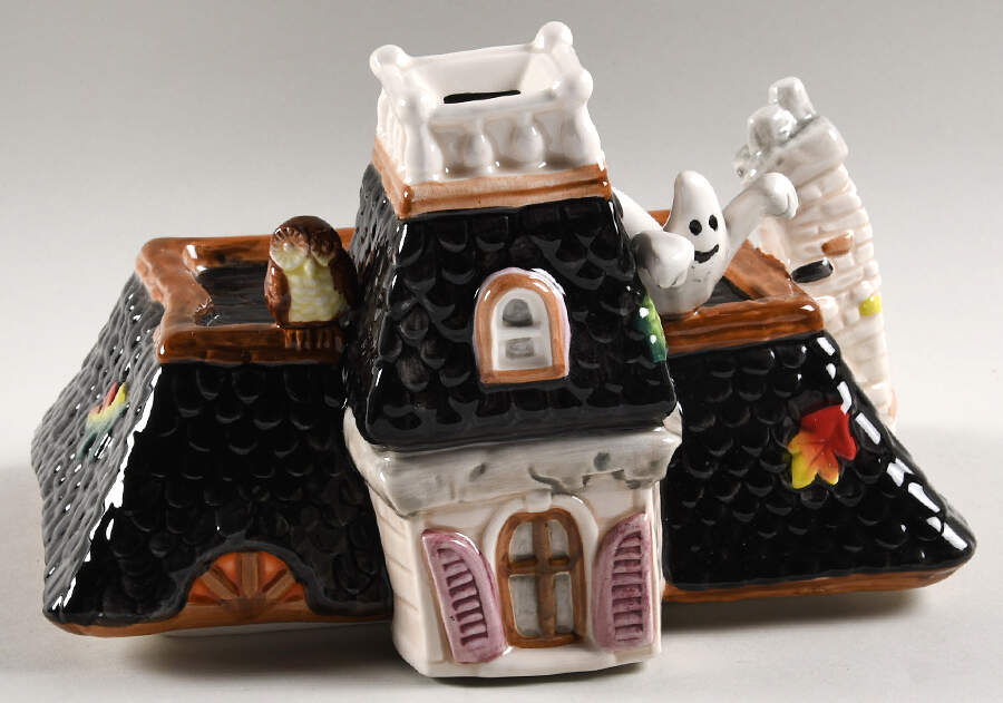 Halloween Harvest Lid for Cookie Jar by Fitz and Floyd-1