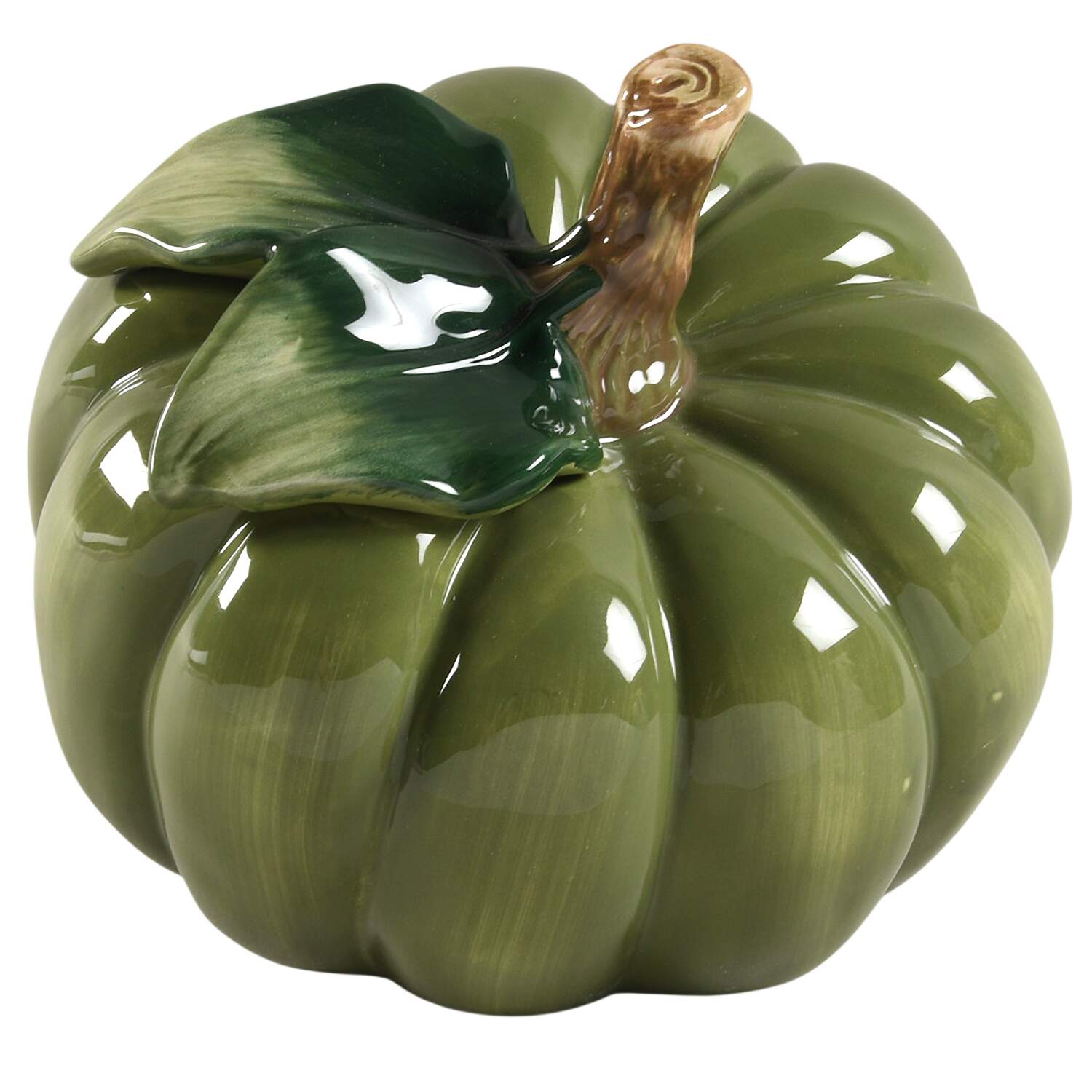 Halloween Harvest Pumpkin Figurine by Fitz and Floyd-1