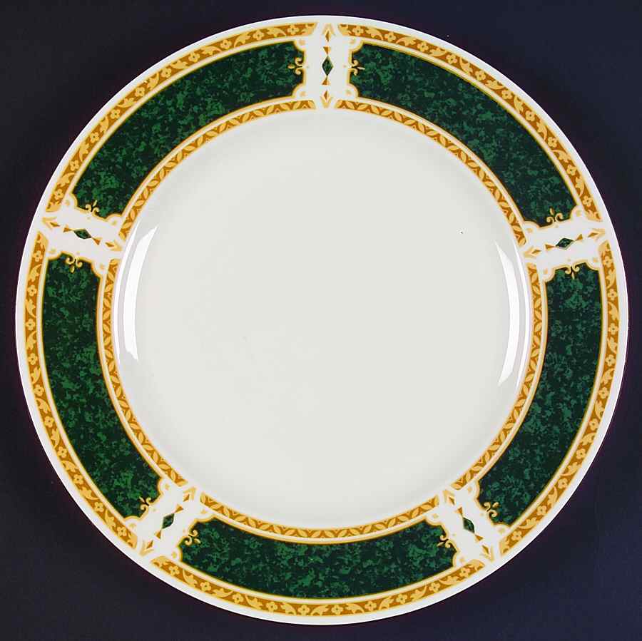 Emerald Garden Dinner Plate by Farberware-1