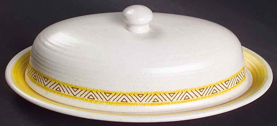 Hacienda Gold (England) 1/4 Lb Covered Butter by Franciscan-1
