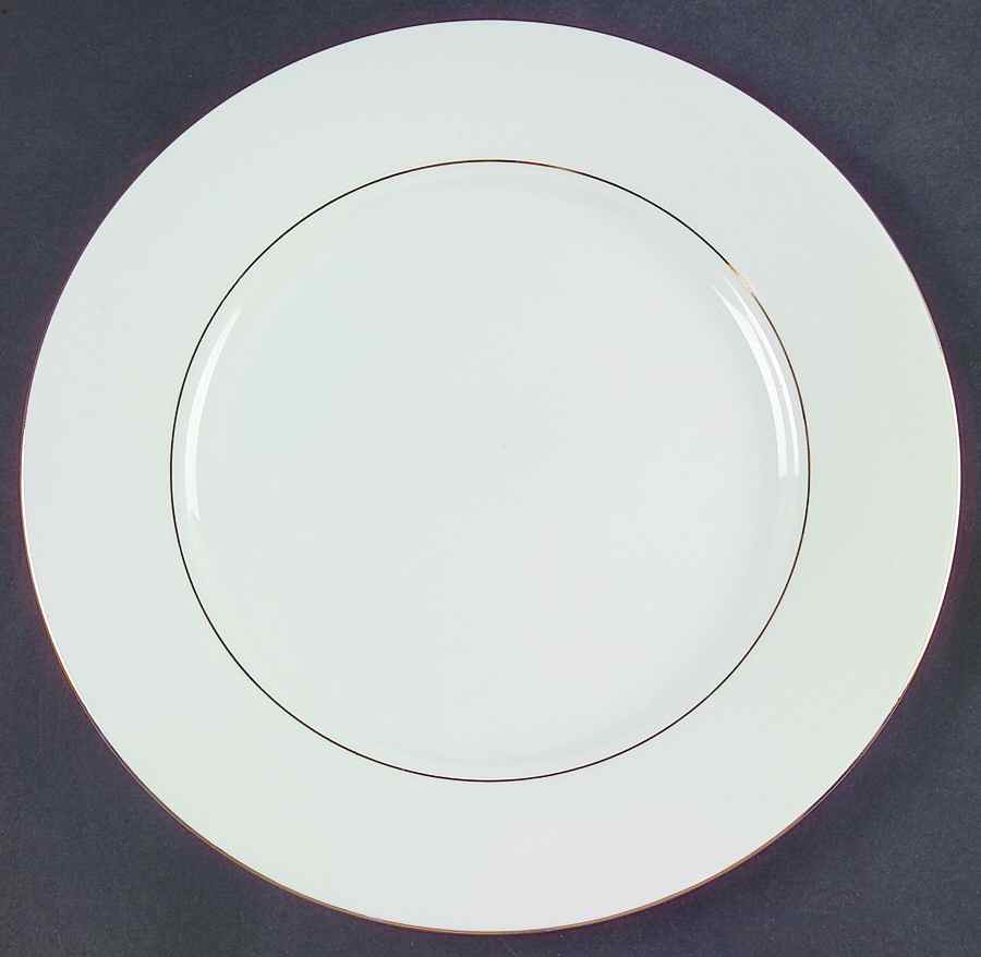 Classic Gold (Rim, Gold Trim & Verge) Dinner Plate by Fairfield-1