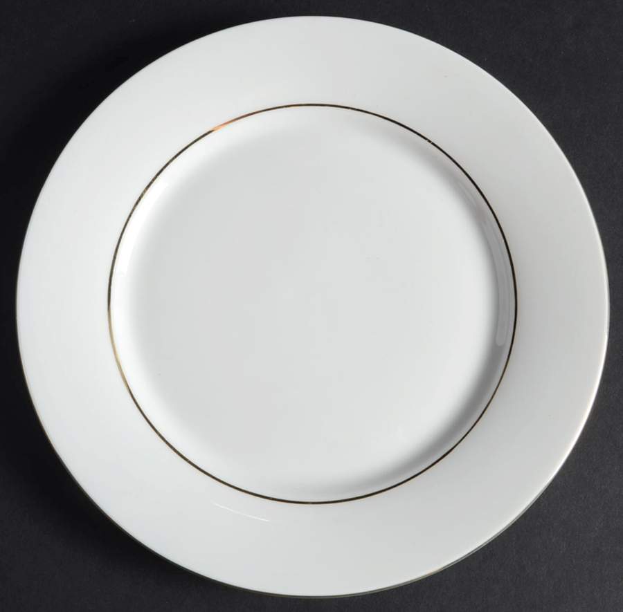 Classic Gold (Rim, Gold Trim & Verge) Salad Plate by Fairfield-1