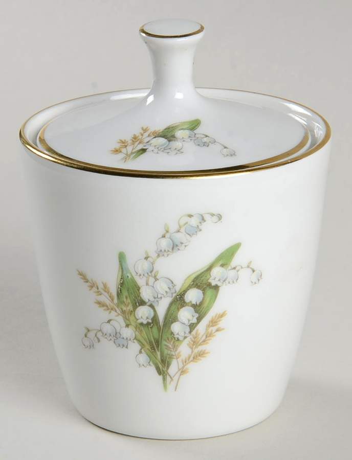 FR184 Sugar Bowl & Lid by Franconia-Krautheim & Adelburg-1