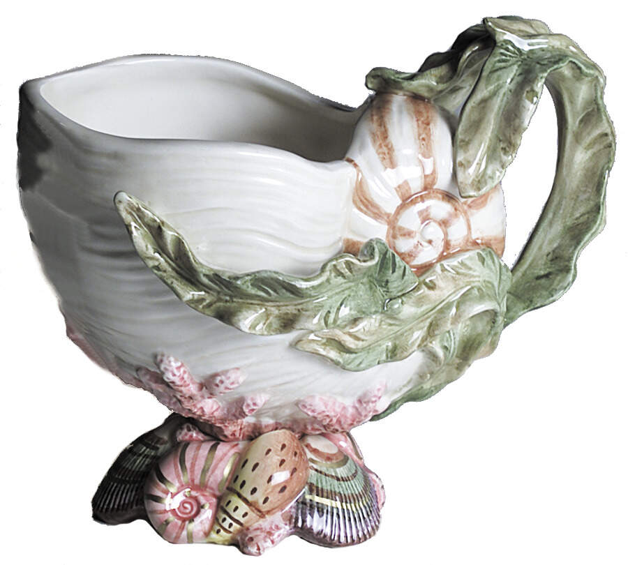 Oceana (Multicolor Shells) Bouilabase Serving Bowl by Fitz and Floyd-1