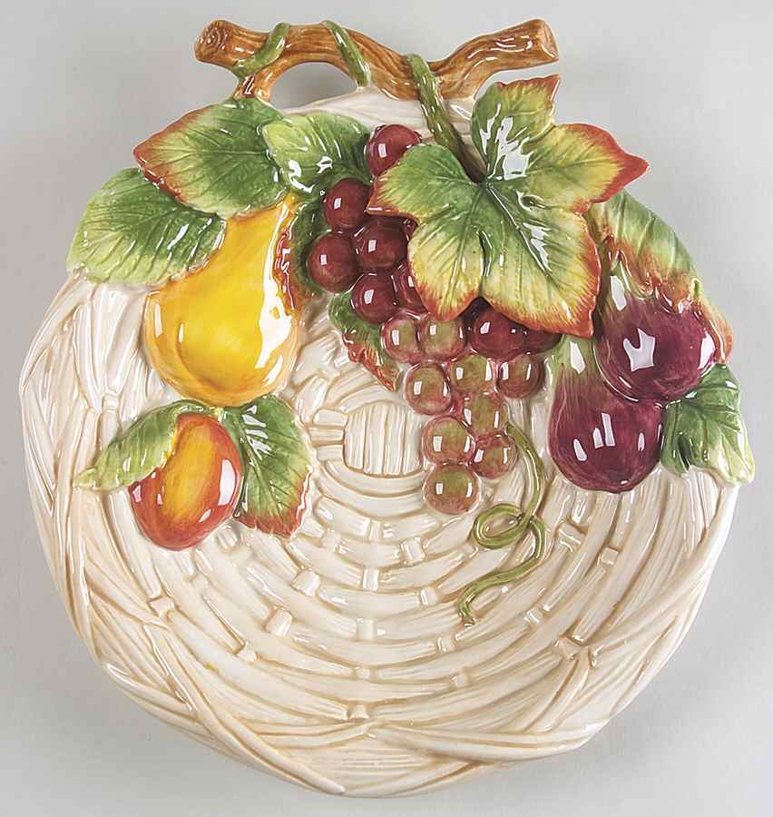 Country Gourmet Canape Plate by Fitz and Floyd-1