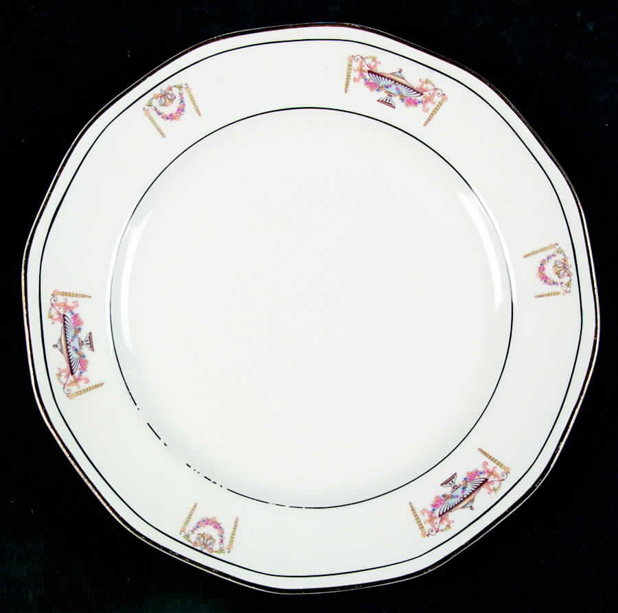 FC38 Salad Plate by FC Co - French China-1