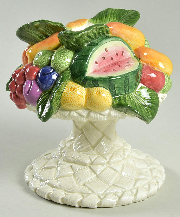 Carioca 5" Candlestick by Fitz and Floyd-1