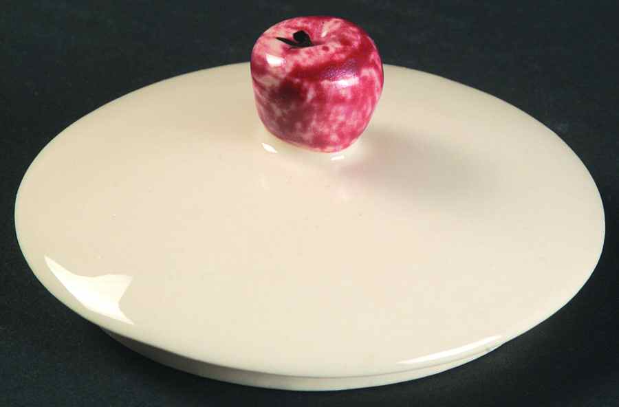 Apple (China,  Apple Backstamp) Lid for Sugar Bowl by Franciscan-1