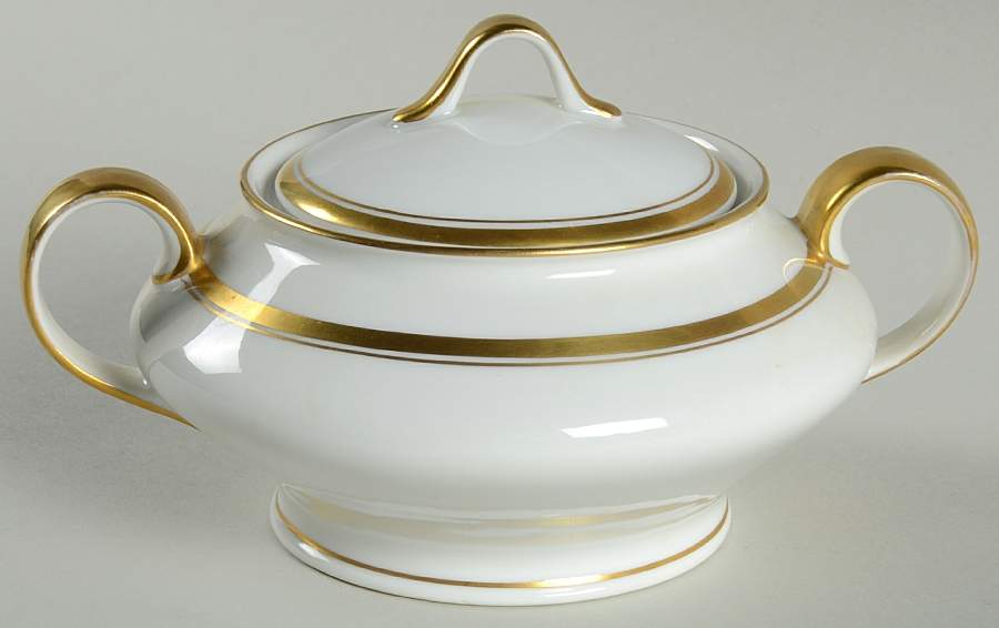 7308 Sugar Bowl & Lid by Franconia-Krautheim & Adelburg-1