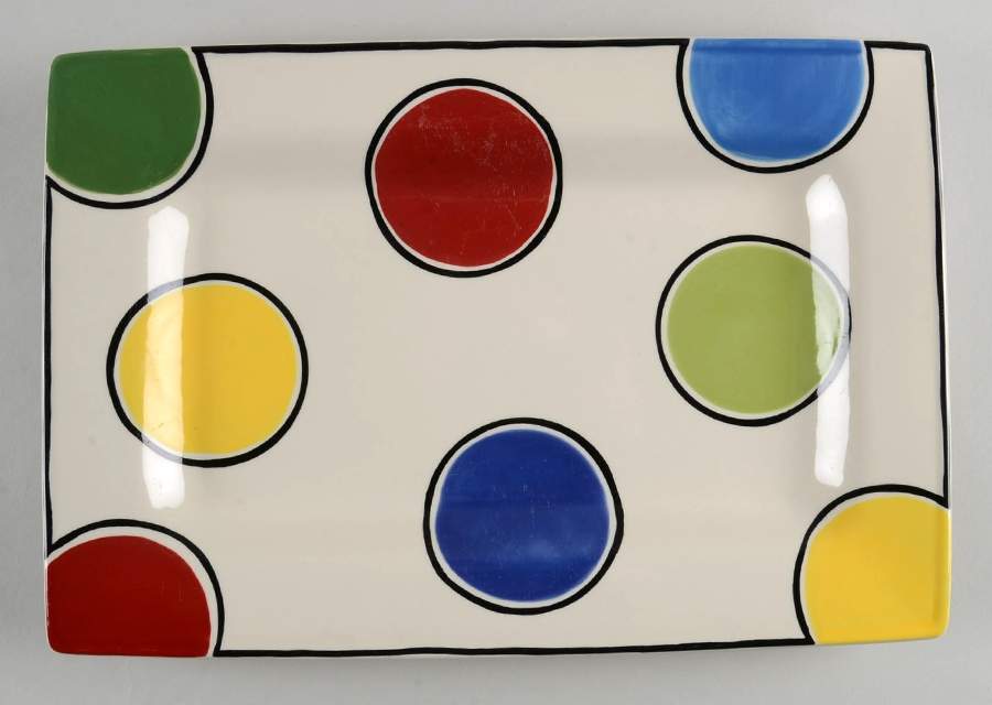 Happy Together 13" Rectangular Serving Platter by Caffco-1